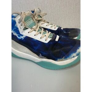 MOOLAH KICKS SIZE 6.5 WOMEN'S PHANTOM 1 BASKETBALL SHOES WHITE BLUE